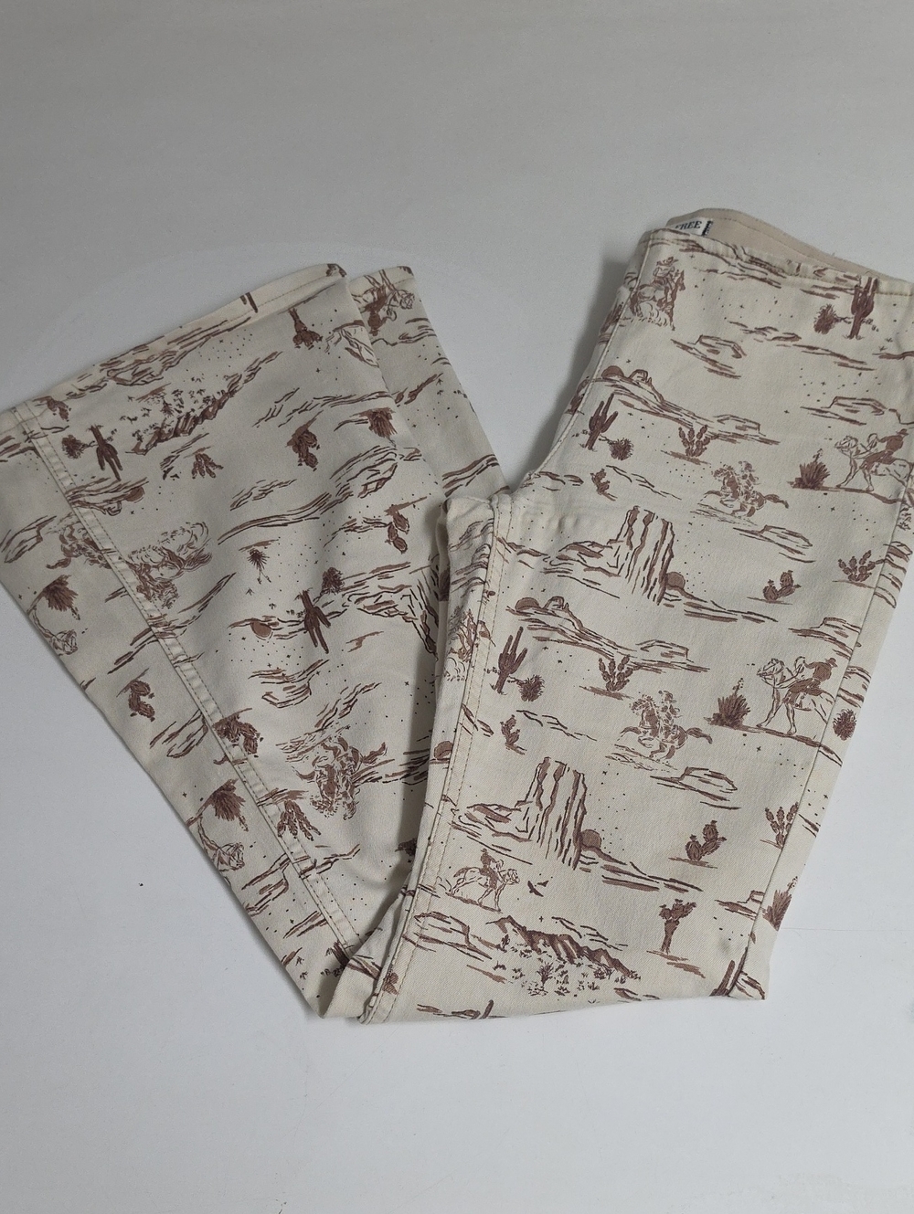 We The Free Penny Pull-On Printed Flare Pants